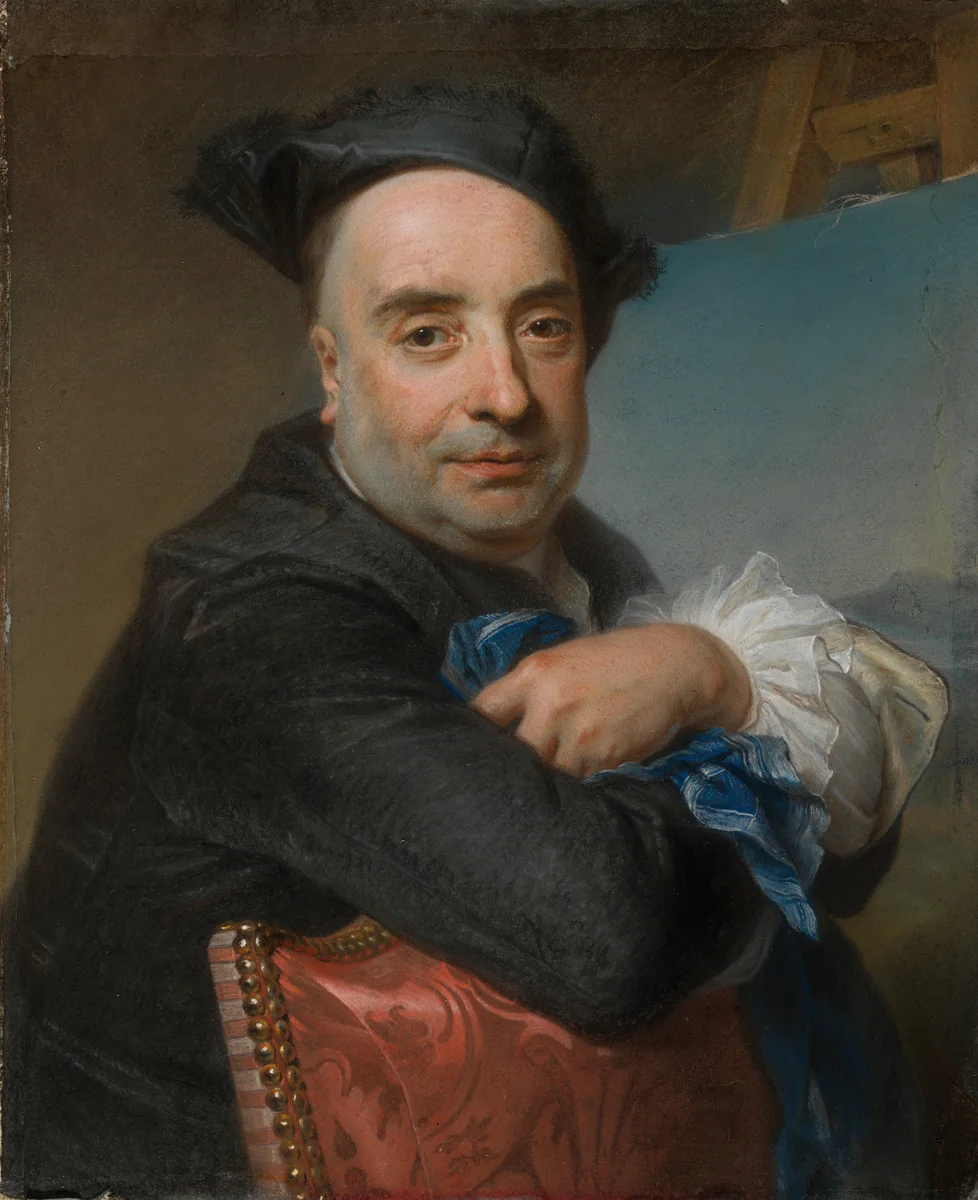 Claude Dupouch by Maurice Quentin de La Tour, drawing, 1739