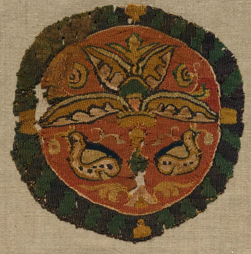Segmentum from a Tunic by Unknown, textile, 800-899