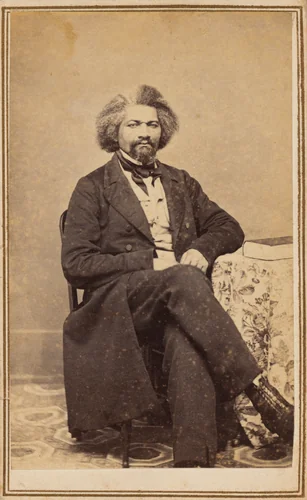 Frederick Douglass by Andrew & Ives, photograph, 1863