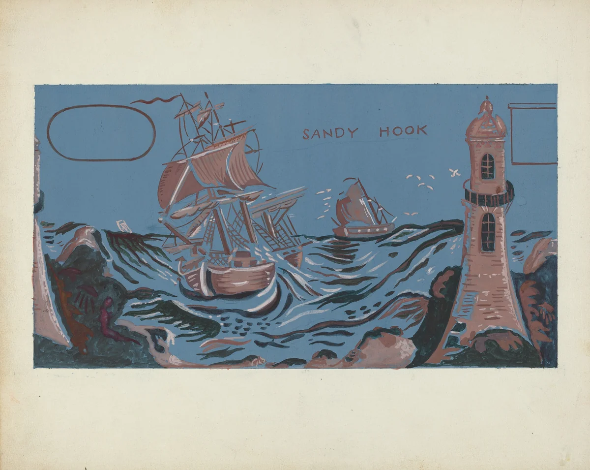 Bandbox by Arsen Maralian, index of american design, 1953