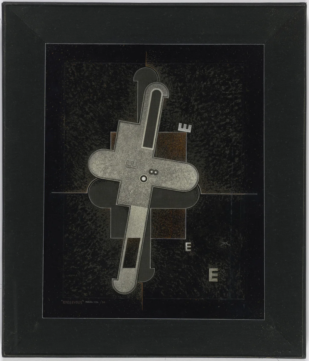 Rendez-vous by Robert Michel, drawing, 1924