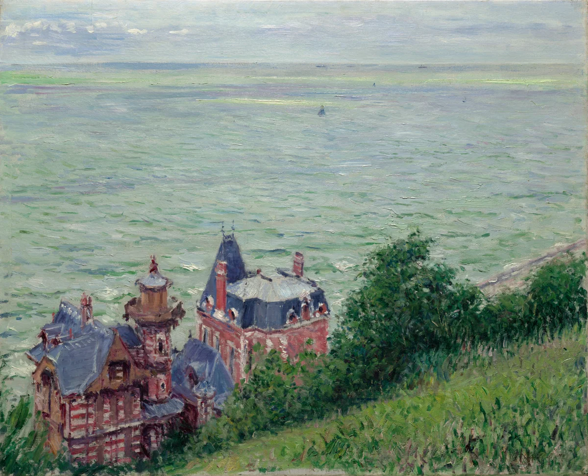 Villas at Trouville by Gustave Caillebotte, painting, 1884