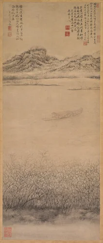 The Crossing of the Yangzi River by Shang Rui, painting, 1700-1720