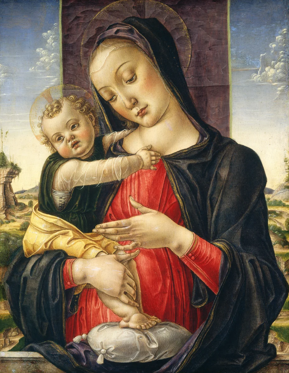 Madonna and Child by Bartolomeo Vivarini, painting, 1475