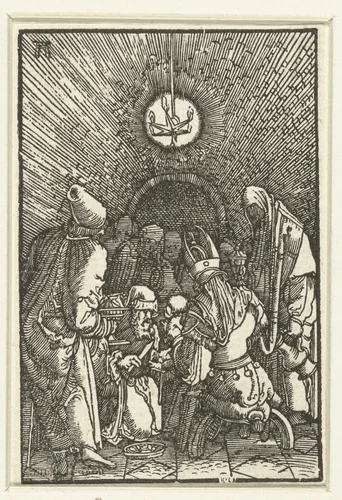 Besnijdenis van Christus by Unknown, print, 1506-1538