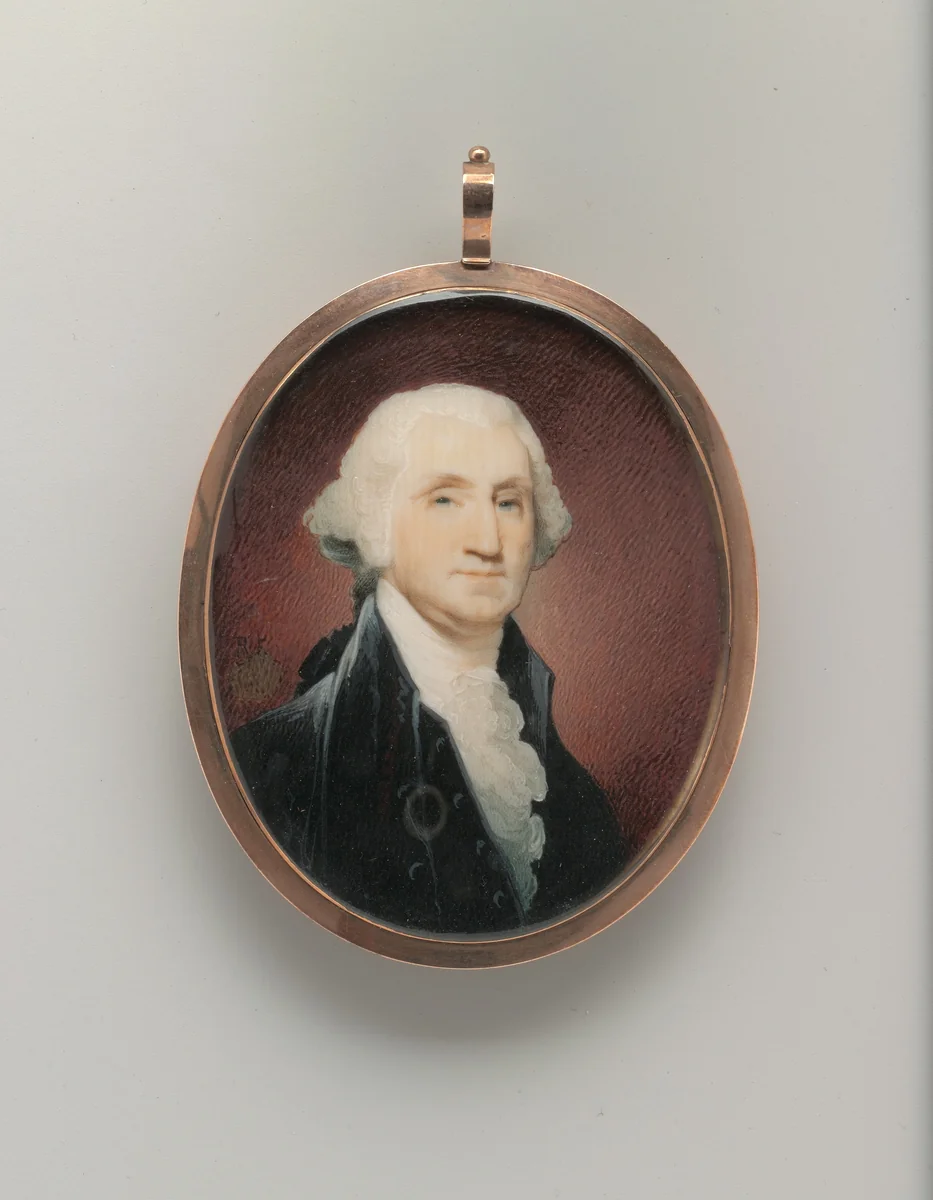 George Washington by Robert Field, artwork, 1797-1800