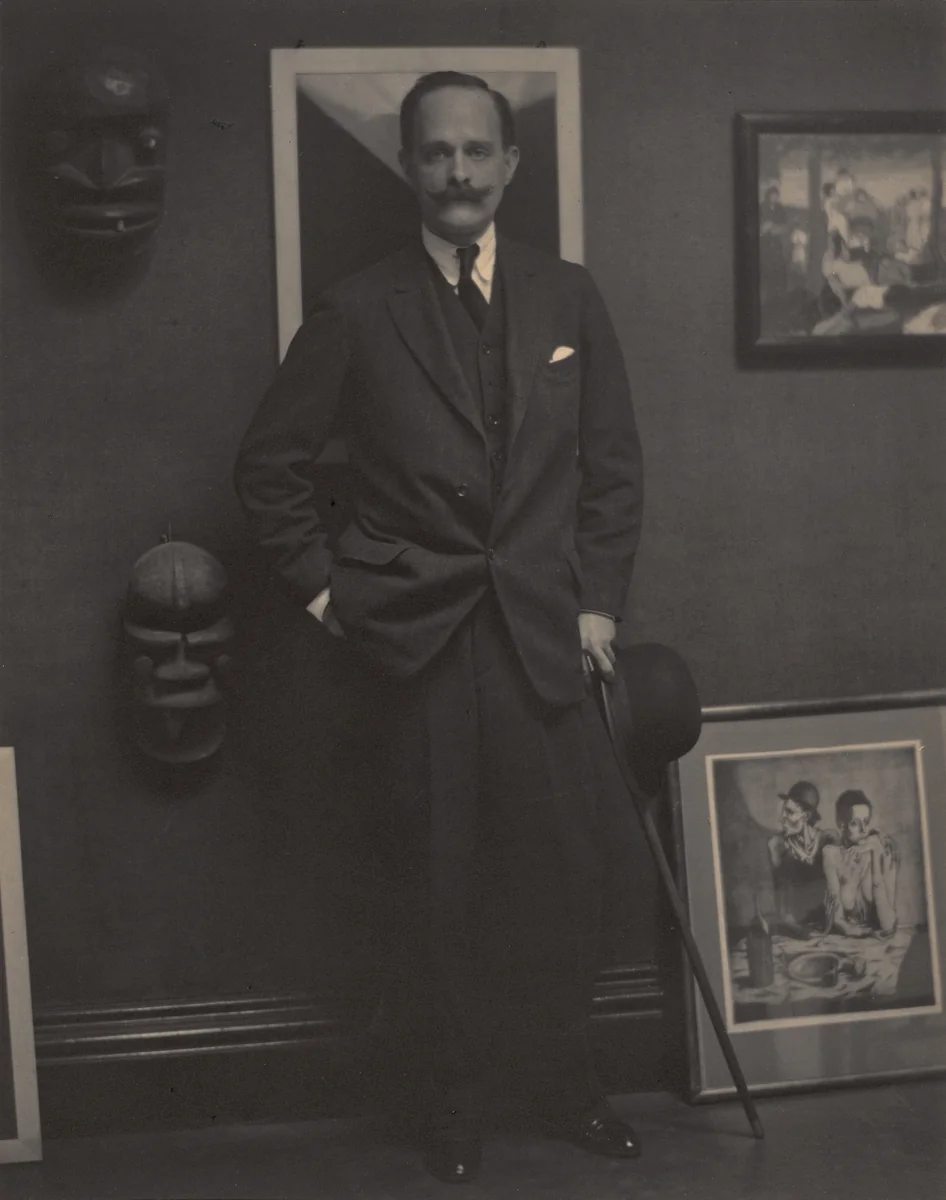 Marius de Zayas by Alfred Stieglitz, photograph, 1915