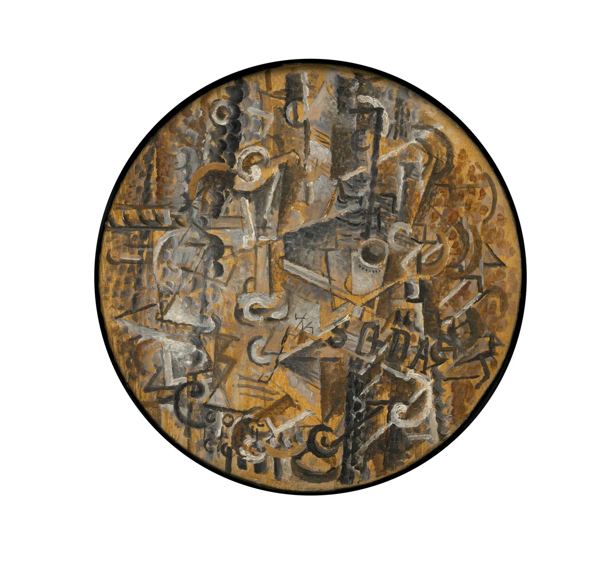 Soda by Georges Braque, painting, 1912