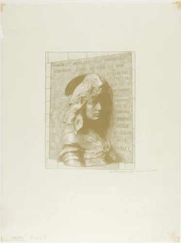 La France by Louis Auguste Lepère, print, 1912