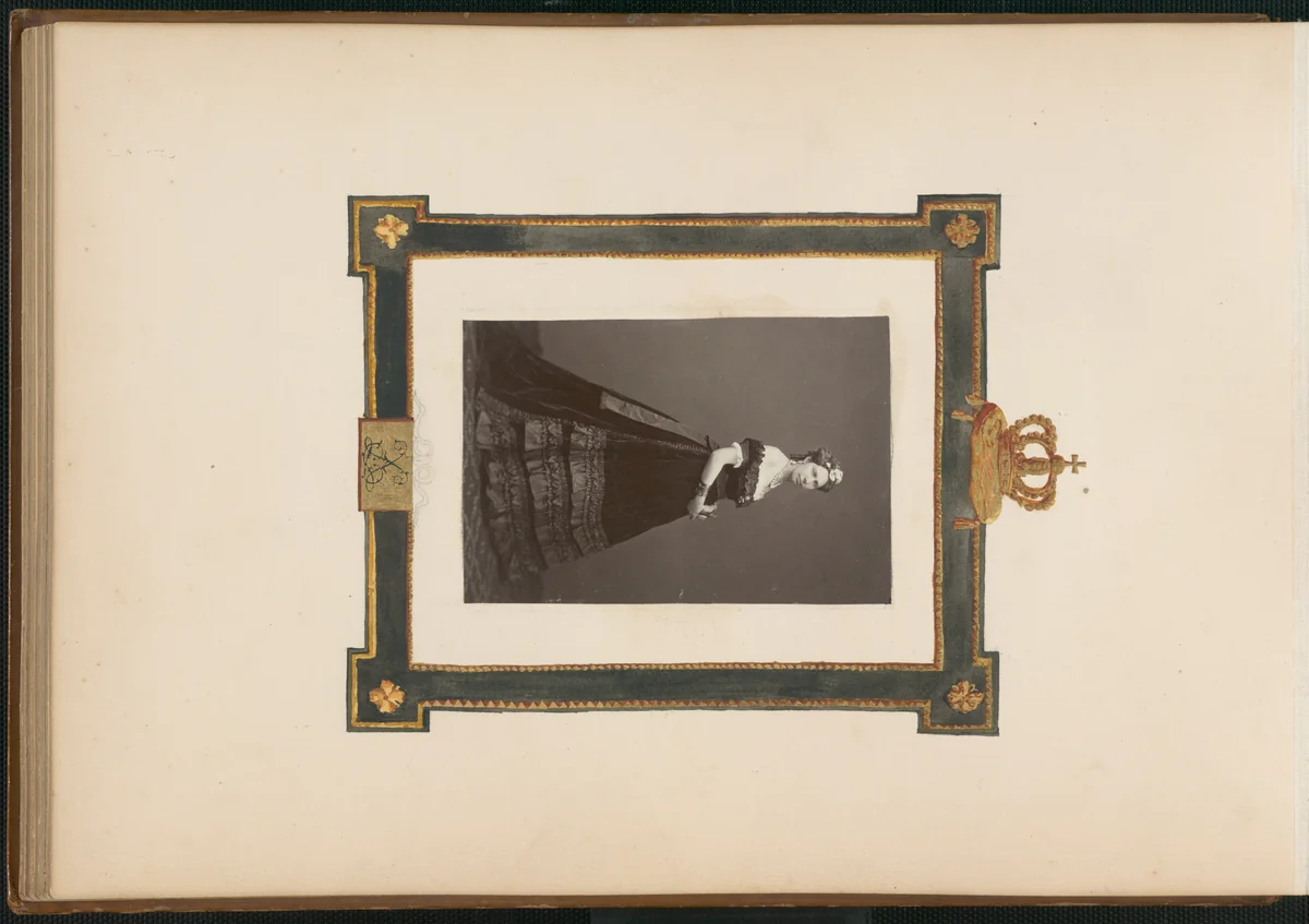 The Madame B Album by Marie-Blanche Hennelle Fournier, photograph, 1870-1879