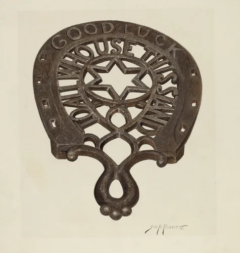 Trivet by Sydney Roberts, index of american design, 1942
