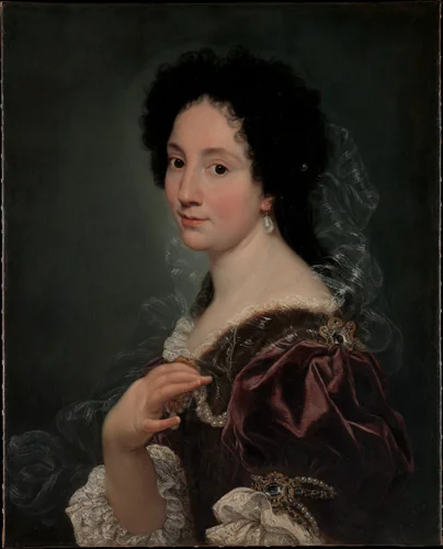 Portrait of a Woman by Giovanni Battista Gaulli, painting, 1670-1679