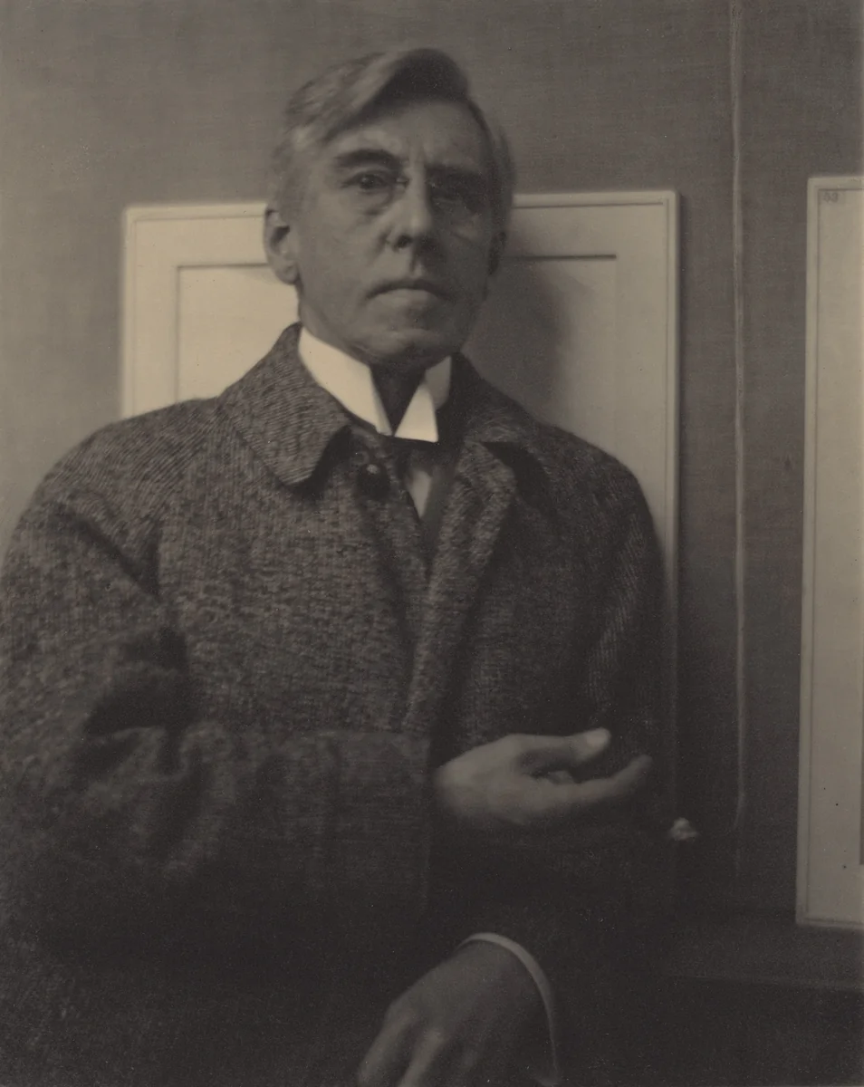 Charles H. Caffin by Alfred Stieglitz, photograph, 1915