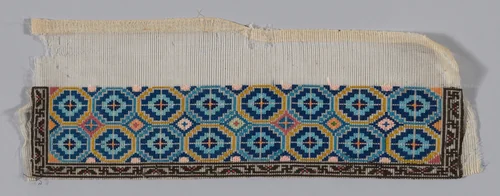 Band (from Woman's Trousers or Robe) by China, textile, 1875-1900