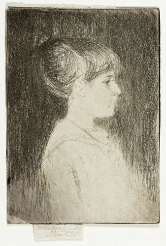 Jeanette, June 1887 by Theodore Roussel, print, 1887