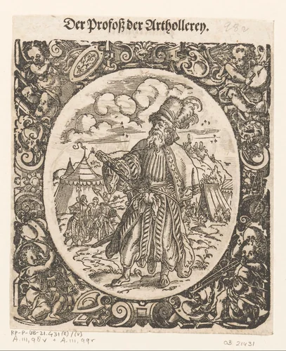 Provoost by Jost Amman, print, 1573