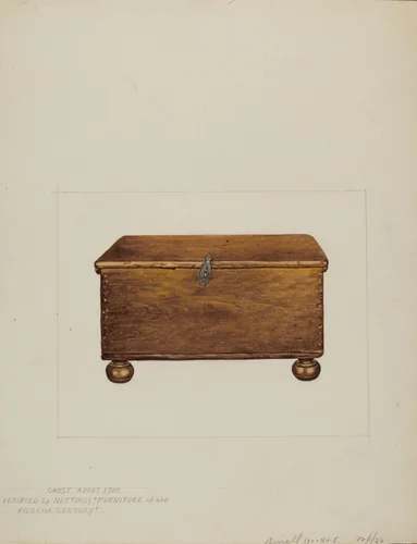 Sea Chest by Donald Donovan; Robert Birrell, index of american design, 1936
