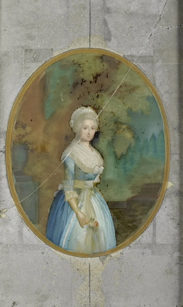 Portrait of a Woman in eighteenth-century Costume by anonymous, painting, 1750-1799