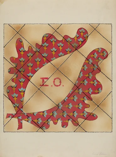 Quilt by Frank Nelson, index of american design, 1936