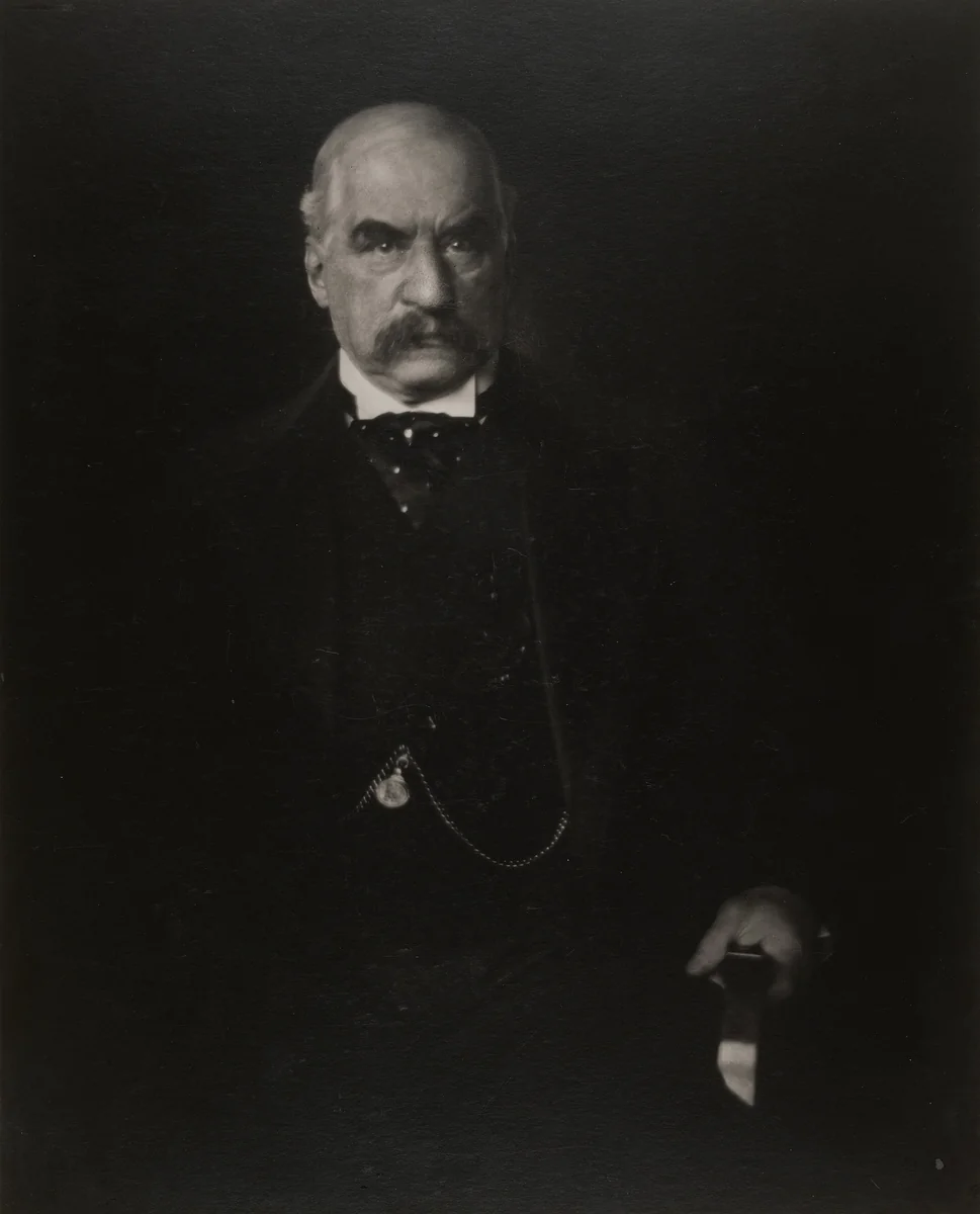 J. P. Morgan by Edward Steichen, photograph, 1903