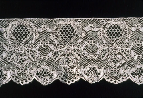 Border by Denmark Tønder, textile, 1880-1890