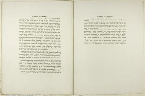 Yvette Guilbert by Henri de Toulouse-Lautrec, print, 1898