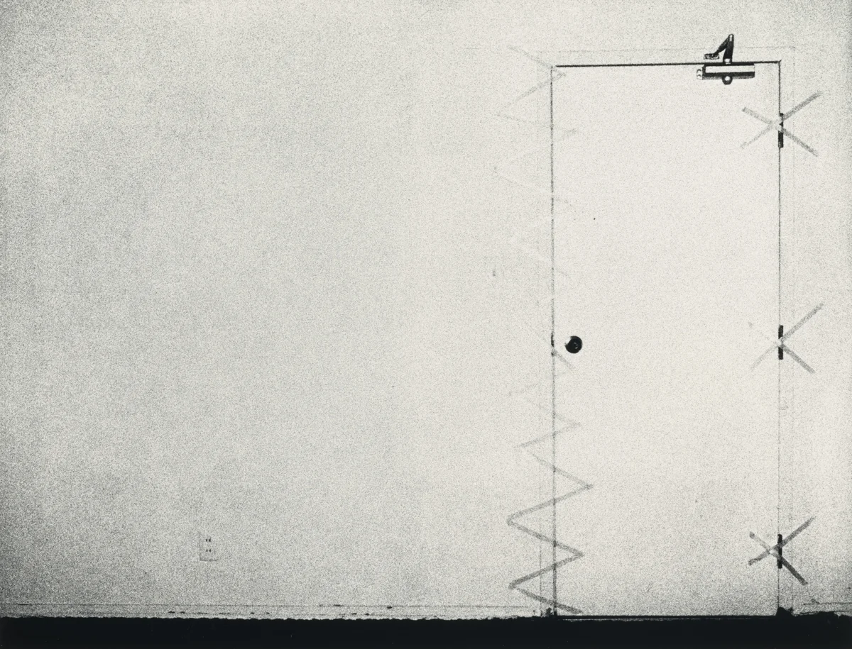 The Hollywood Suites (Bound Doors) #5 by Steve Kahn, photograph, 1976