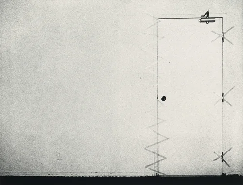 The Hollywood Suites (Bound Doors) #5 by Steve Kahn, photograph, 1976