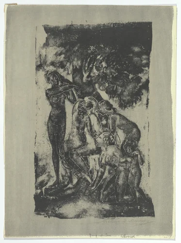 Figures of Earth by Arthur B. Davies, print, 1923