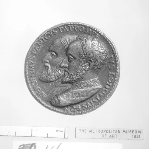 Hieronymus Panicus (d. 1558) and Lodovisius Bon (d. 1565) by Giovanni del Cavino, metalwork, 1500-1599