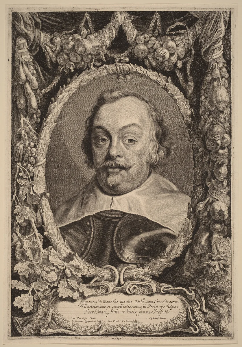 Franciscus de Moncada by Jonas Suyderhoff
Pieter Claesz Soutman
Sir Anthony van Dyck, print, 1650