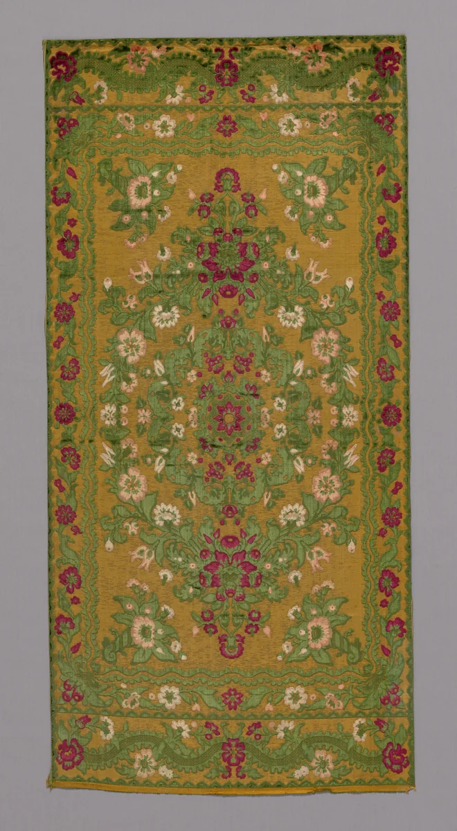 Panel by Turkey, textile, 1601-1700