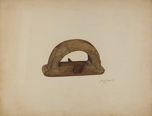 Plane by Sydney Roberts, index of american design, 1940