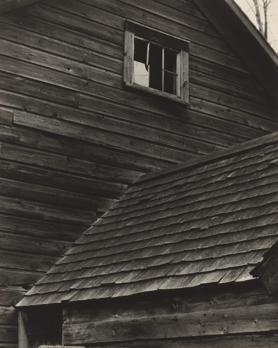 Barn—Lake George by Alfred Stieglitz, photograph, 1922