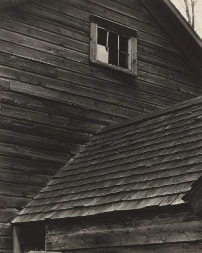 Barn—Lake George by Alfred Stieglitz, photograph, 1922