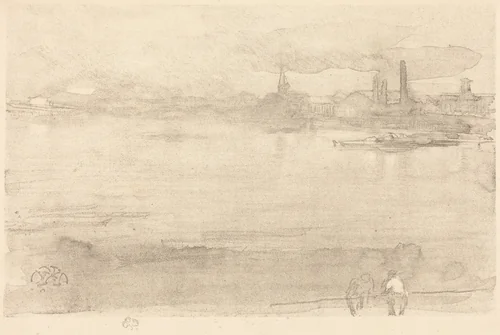 Early Morning by James McNeill Whistler, print, 1878