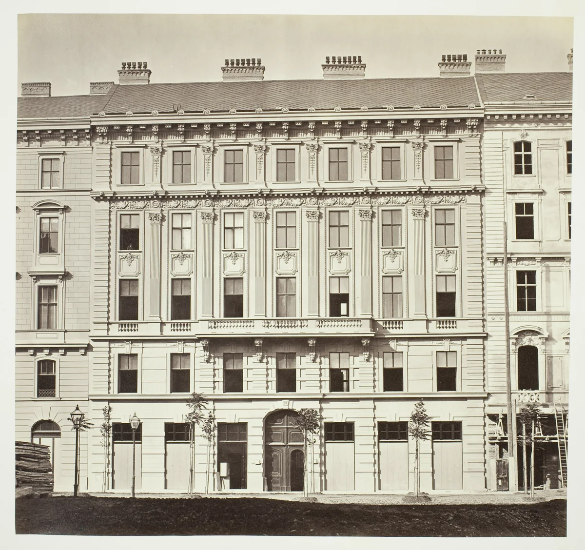 Kolowrat-Ring No. 10, Wohnhaus der Frau C. Hoffmann by Artist Unknown, photograph, 1860-1869