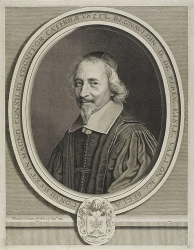 Claude Regnauldin by Robert Nanteuil, print, 1658