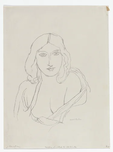 Cornelia by Walt Kuhn, print, 1927