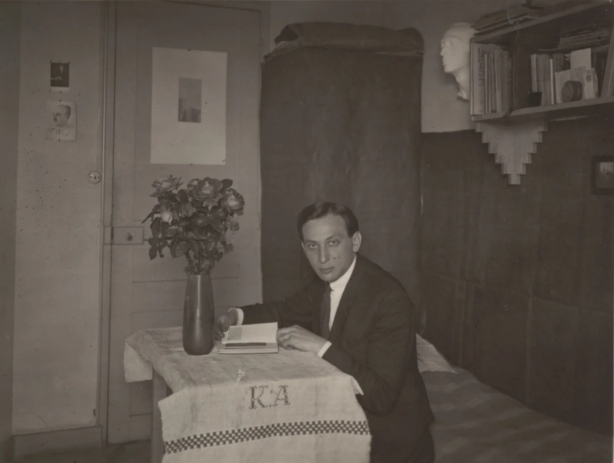 Self Portrait, Paris by André Kertész, photograph, 1927