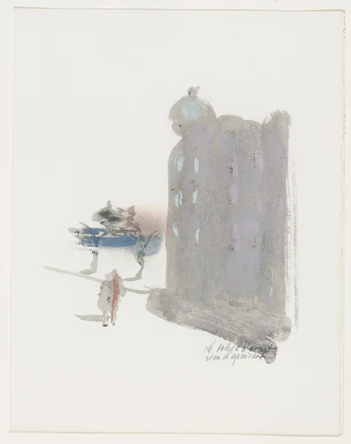 Plate (page 27) from Mille Regrets (A Thousand Regrets) by Christian Bérard, illustrated book, 1947