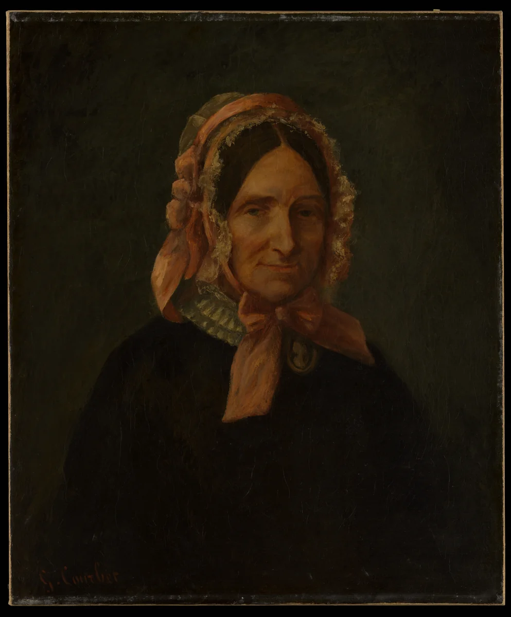 Portrait of a Woman, Called Héloïse Abélard by Gustave Courbet, painting, 1850-1899