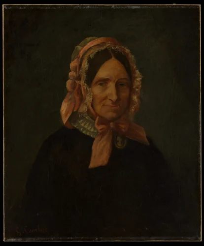 Portrait of a Woman, Called Héloïse Abélard by Gustave Courbet, painting, 1850-1899