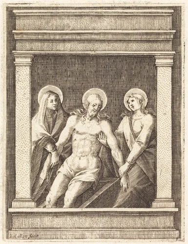 Lamentation by Jacques Callot, print, 1608-1611