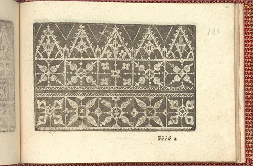 Corona delle Nobili et Virtuose Donne: Libro I-IV, page 106 (recto) by Cesare Vecellio, book, 1601