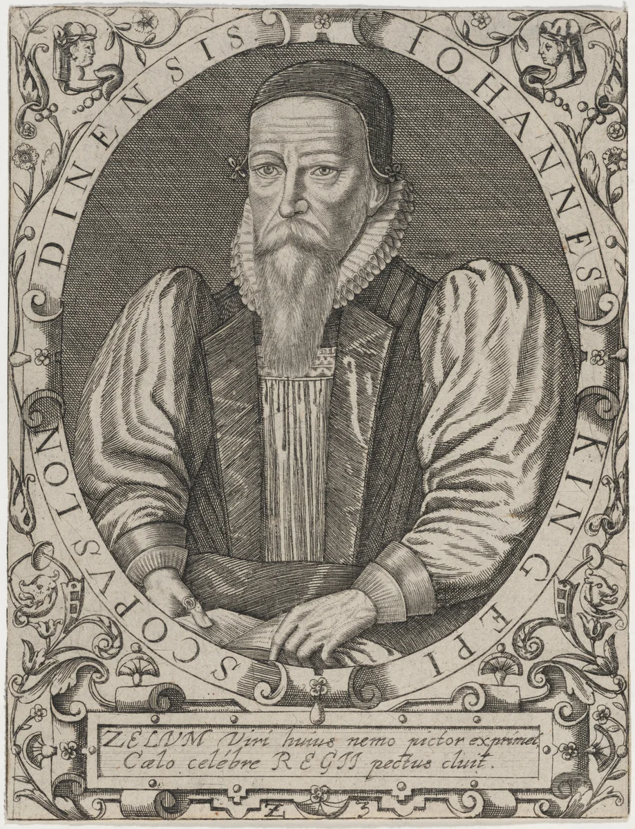 John King, Bishop of London by Unknown 19th Century, print, 1650