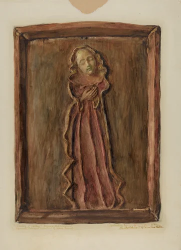 Santo by Maude Valle, index of american design, 1936