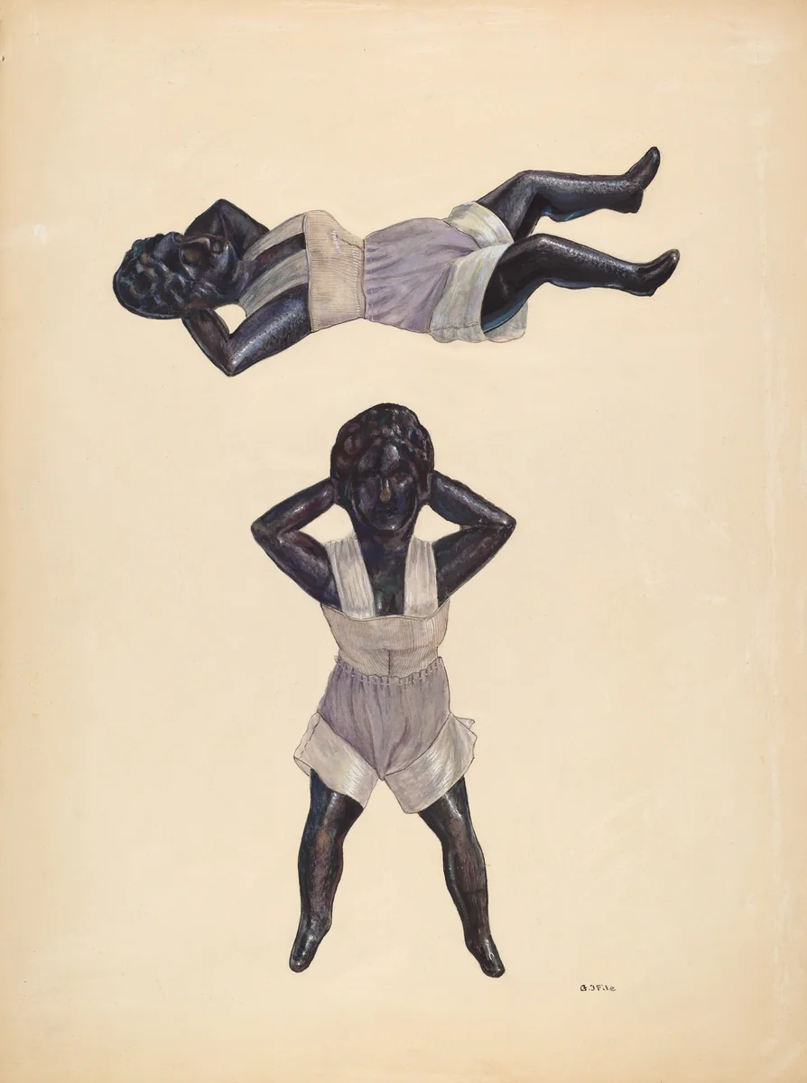 Bootjack by George File, index of american design, 1937