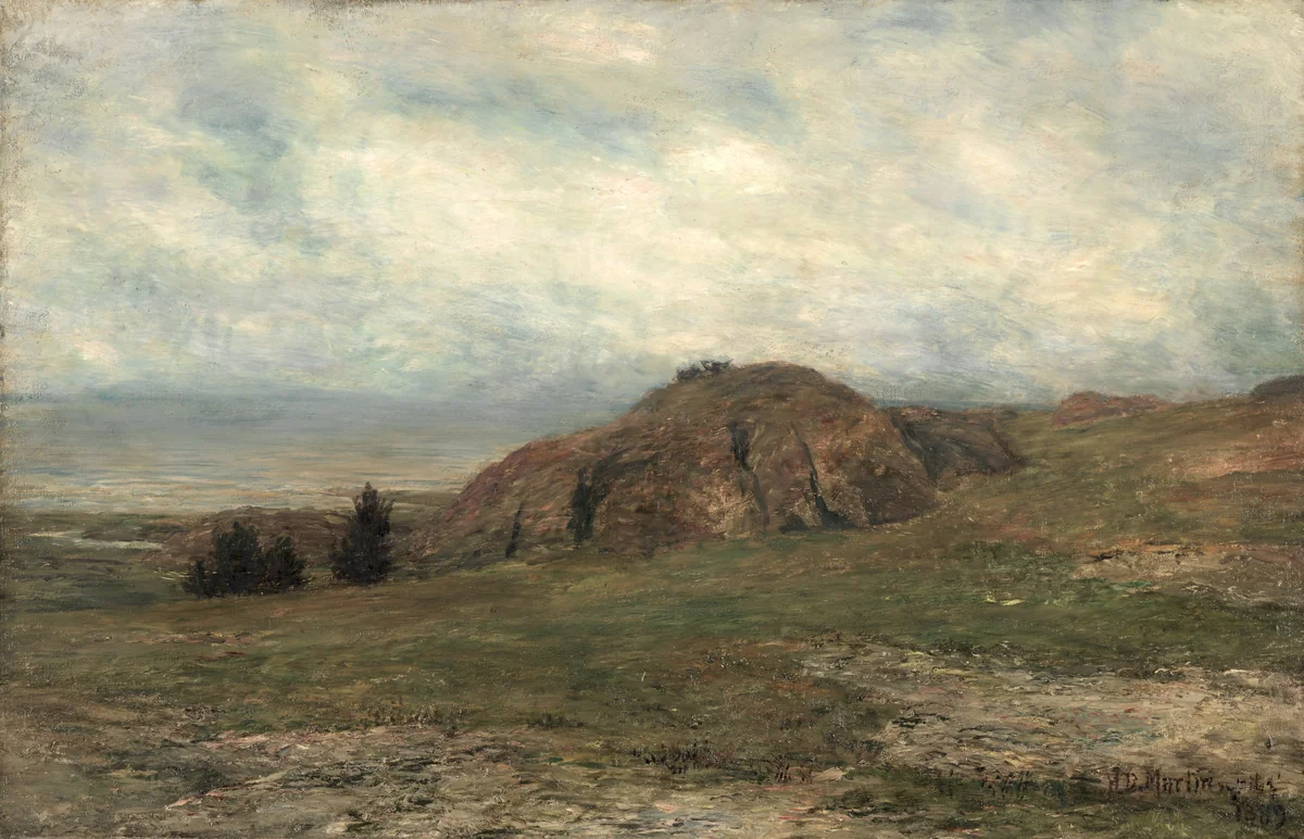 Wild Coast, Newport by Homer Dodge Martin, painting, 1889