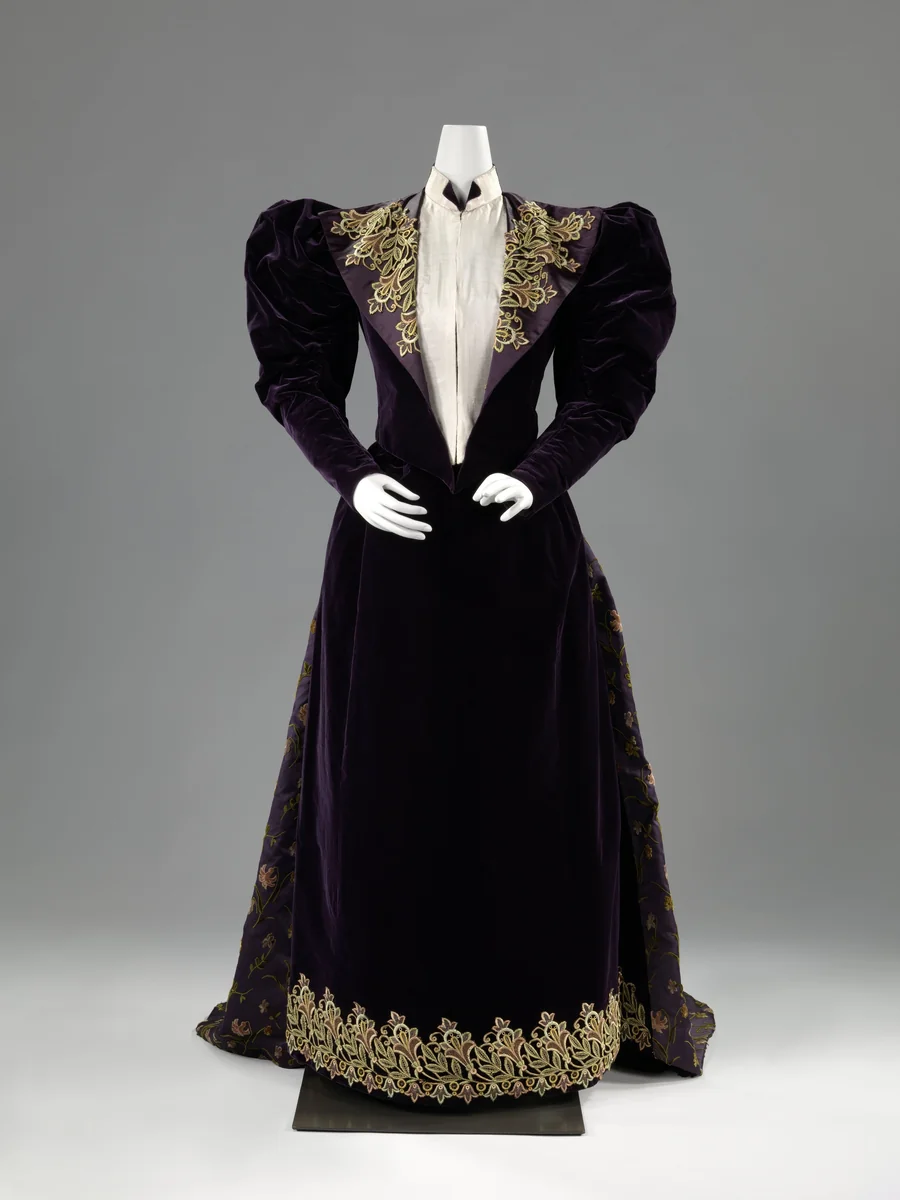 Dress with Appliques by Hirsch & Cie N.V., other, 1893